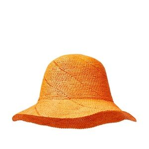 Greenpacha Tamarindo Orange Woven Straw Hat